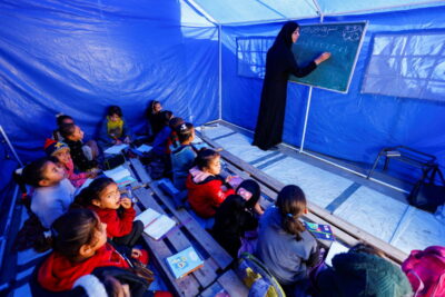 How Gaza’s students are still learning despite shattered schools and displacement